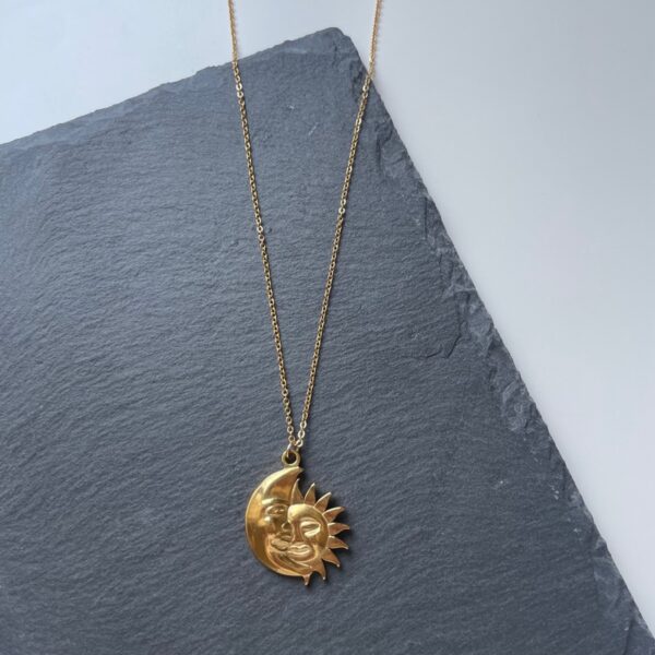 Collar Sol y Luna Golden
