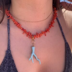 Charm Coral Verde Agua