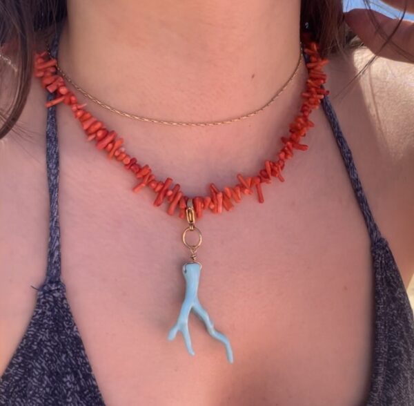 Charm Coral Verde Agua
