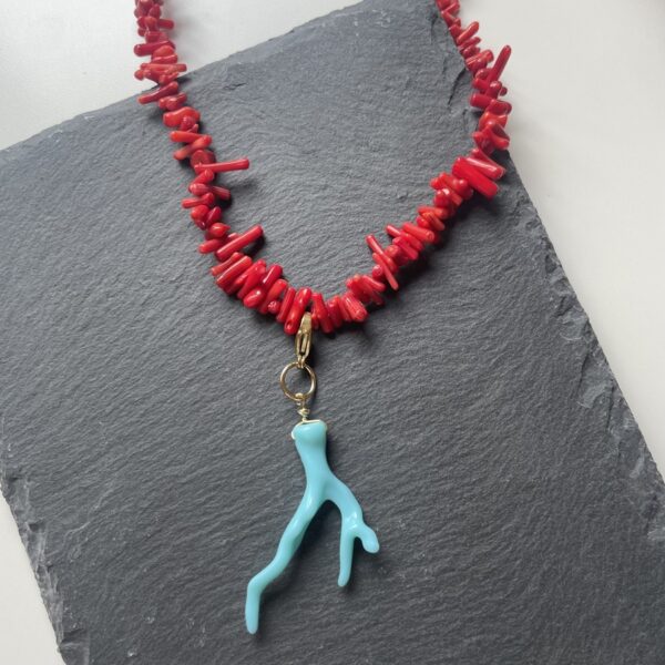 Collar Ibiza Rojo - Imagen 2