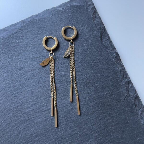 Aros Pluma Golden