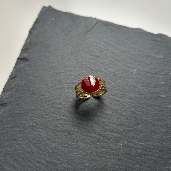 Anillo Burdeos Golden