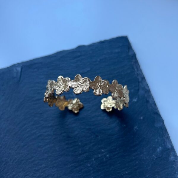Brazalete Flor Golden