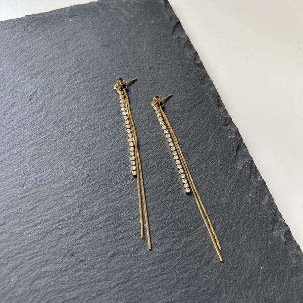 Pendientes Brillo Golden