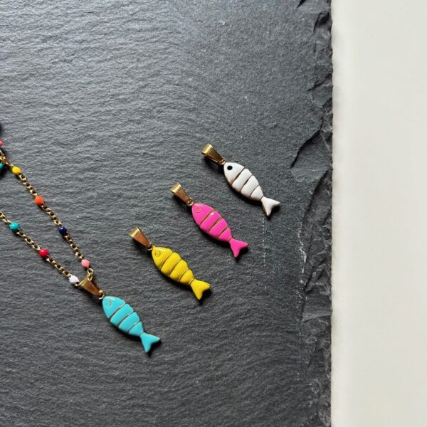 Charm Pez Rosa