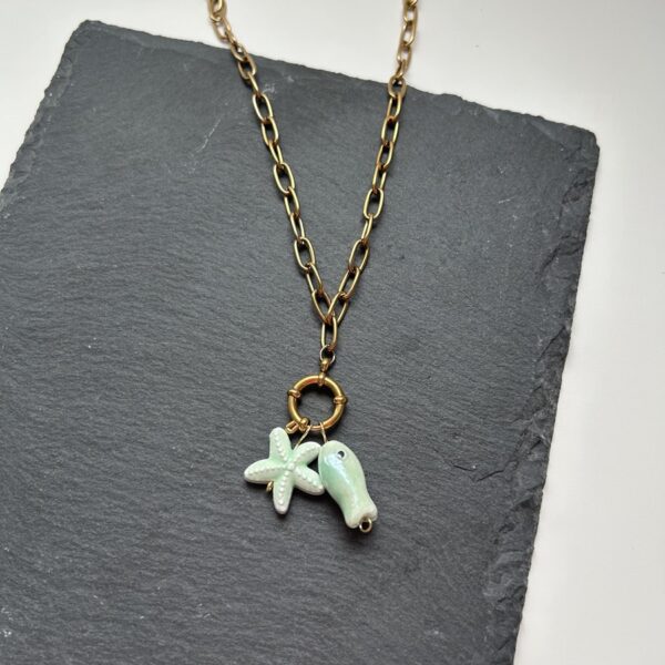 Collar Mar Verde Agua