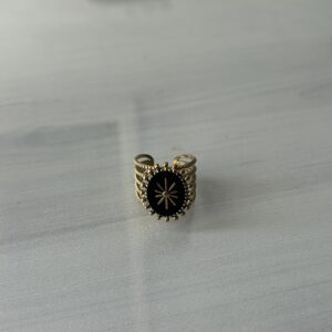 Anillo Black Golden