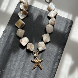 Collar Perlas Estrella