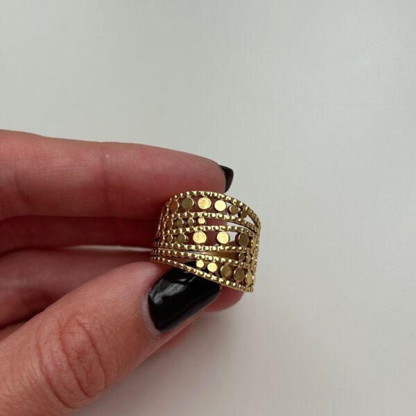 Anillo Ancho Golden